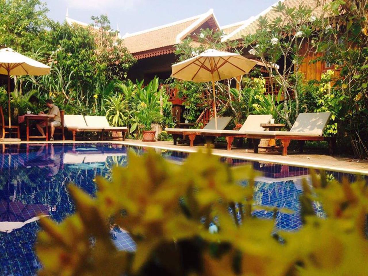 Malu Khmer Villa Siem Reap Extérieur photo