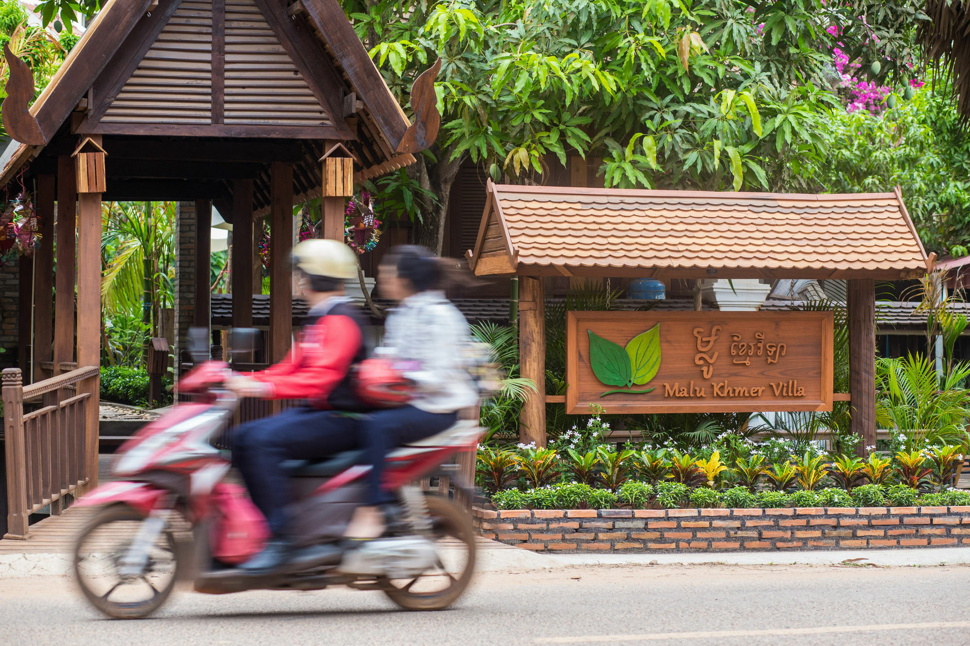 Malu Khmer Villa Siem Reap Extérieur photo